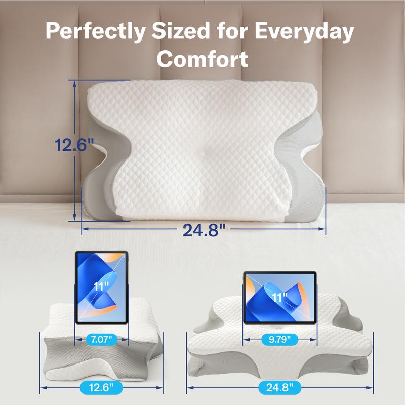 Recovery Pillow – Ergonomic Neck & Head Support Pillow