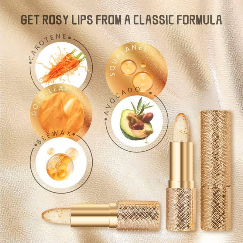 ⏰ Last Day Promotion!🎁- ✨Transferproof Color-Changing Lipstick💄CrystalClear Color Alchemy 💋 Auto-Tints on Contact!