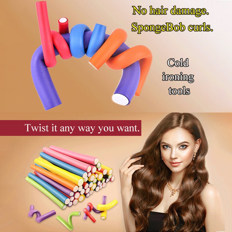 10pcs Universal Sponge Curling Rod - My Good Buys - 10pcs Universal Sponge Curling Rod
