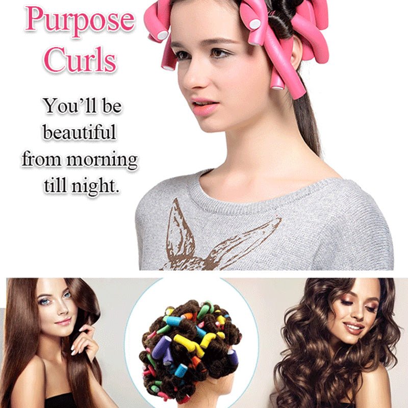 10pcs Universal Sponge Curling Rod - My Good Buys - 10pcs Universal Sponge Curling Rod