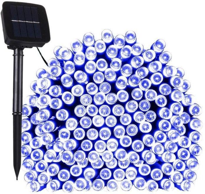 17-Meter String of 100 Led Solar-Powered Fairy Lights - My Good Buys - 17-Meter String of 100 Led Solar-Powered Fairy Lights