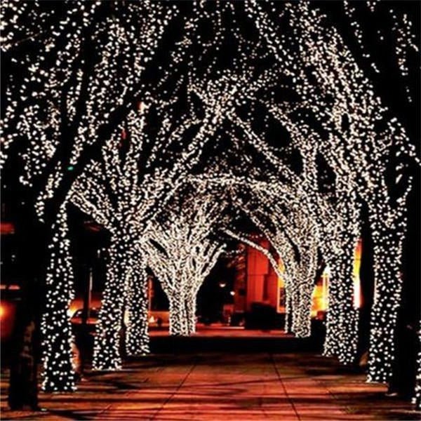 17-Meter String of 100 Led Solar-Powered Fairy Lights - My Good Buys - 17-Meter String of 100 Led Solar-Powered Fairy Lights