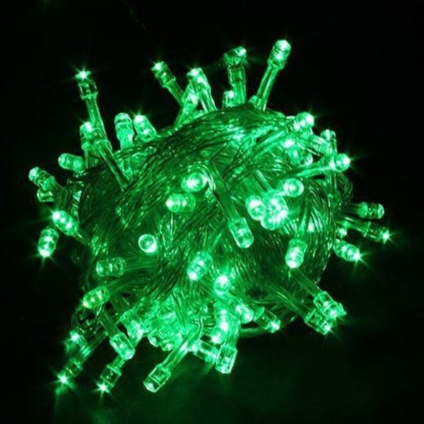 17-Meter String of 100 Led Solar-Powered Fairy Lights - My Good Buys - 17-Meter String of 100 Led Solar-Powered Fairy Lights