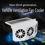 ✈️The New Solar Car Cooling Artifact [air circulation exhaust fan]