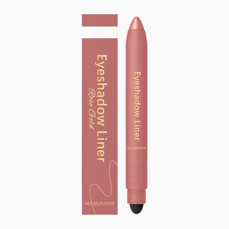 2-In-1 Eyeshadow Liner with Blending Brush - My Good Buys - 2-In-1 Eyeshadow Liner with Blending Brush