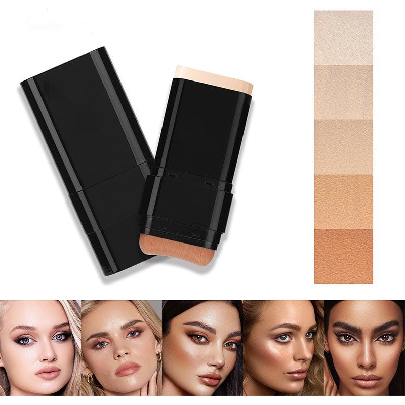 2-in-1 Foundation Stick with Brush - My Good Buys - 2-in-1 Foundation Stick with Brush