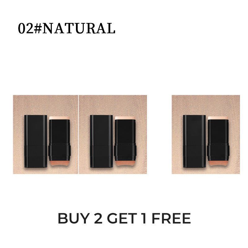 2-in-1 Foundation Stick with Brush - My Good Buys - 2-in-1 Foundation Stick with Brush