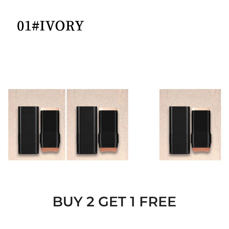2-in-1 Foundation Stick with Brush - My Good Buys - 2-in-1 Foundation Stick with Brush