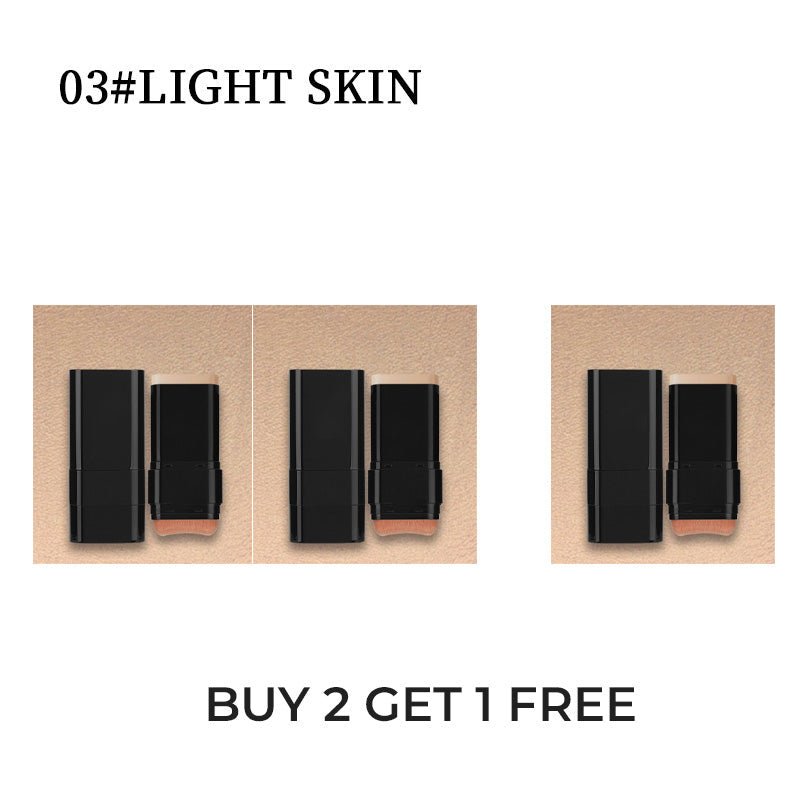 2-in-1 Foundation Stick with Brush - My Good Buys - 2-in-1 Foundation Stick with Brush