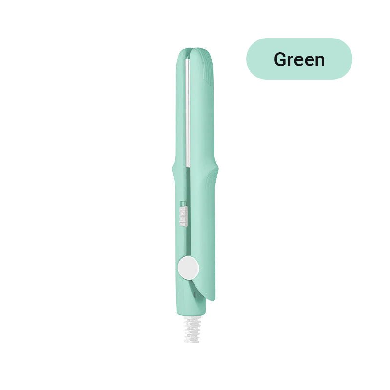2-in-1 Mini Curling Wand & Flat Iron Hair Straightener - My Good Buys - 2-in-1 Mini Curling Wand & Flat Iron Hair Straightener