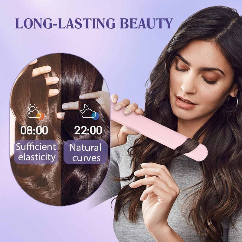 2-in-1 Mini Curling Wand & Flat Iron Hair Straightener - My Good Buys - 2-in-1 Mini Curling Wand & Flat Iron Hair Straightener