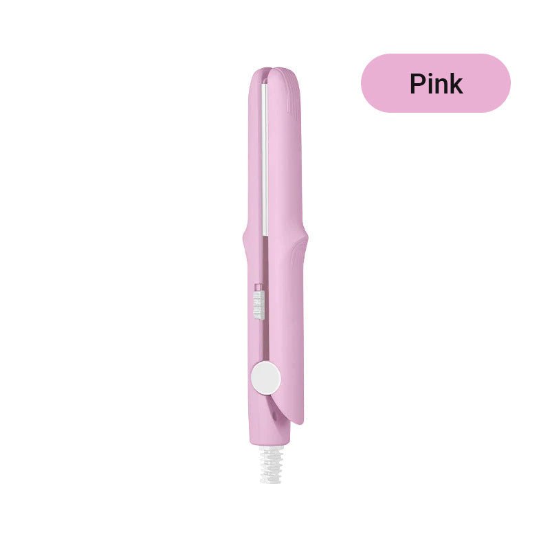 2-in-1 Mini Curling Wand & Flat Iron Hair Straightener - My Good Buys - 2-in-1 Mini Curling Wand & Flat Iron Hair Straightener