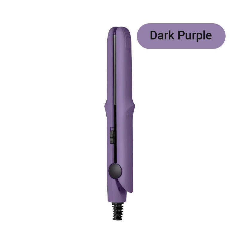 2-in-1 Mini Curling Wand & Flat Iron Hair Straightener - My Good Buys - 2-in-1 Mini Curling Wand & Flat Iron Hair Straightener