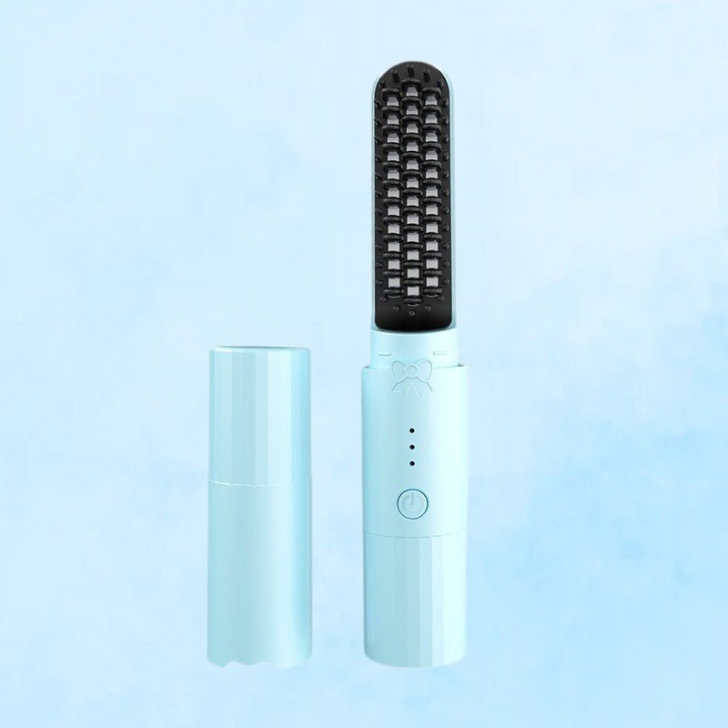 💯2-in-1 Rechargeable Long-lasting Straightening Comb - My Good Buys - 💯2-in-1 Rechargeable Long-lasting Straightening Comb