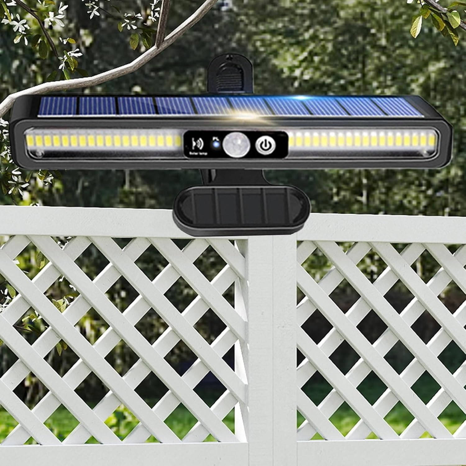 2 Set Portable Solar Fence Lights - My Good Buys - 2 Set Portable Solar Fence Lights