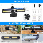 2 Set Portable Solar Fence Lights - My Good Buys - 2 Set Portable Solar Fence Lights