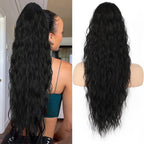 💜2025 NEW IN 💜Curly Wavy Frizzy Hair Extension with Ponytail - My Good Buys - 💜2025 NEW IN 💜Curly Wavy Frizzy Hair Extension with Ponytail