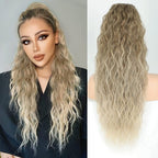 💜2025 NEW IN 💜Curly Wavy Frizzy Hair Extension with Ponytail - My Good Buys - 💜2025 NEW IN 💜Curly Wavy Frizzy Hair Extension with Ponytail