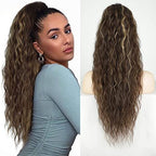 💜2025 NEW IN 💜Curly Wavy Frizzy Hair Extension with Ponytail - My Good Buys - 💜2025 NEW IN 💜Curly Wavy Frizzy Hair Extension with Ponytail
