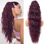 💜2025 NEW IN 💜Curly Wavy Frizzy Hair Extension with Ponytail - My Good Buys - 💜2025 NEW IN 💜Curly Wavy Frizzy Hair Extension with Ponytail