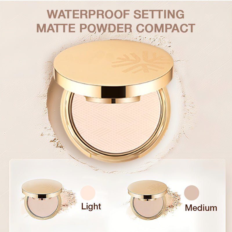 🥳2026 HOT SALE🥳💞50K+ SOLD! 🌸💧Waterproof Setting Matte Powder Compact🦋✅ - My Good Buys - 🥳2026 HOT SALE🥳💞50K+ SOLD! 🌸💧Waterproof Setting Matte Powder Compact🦋✅