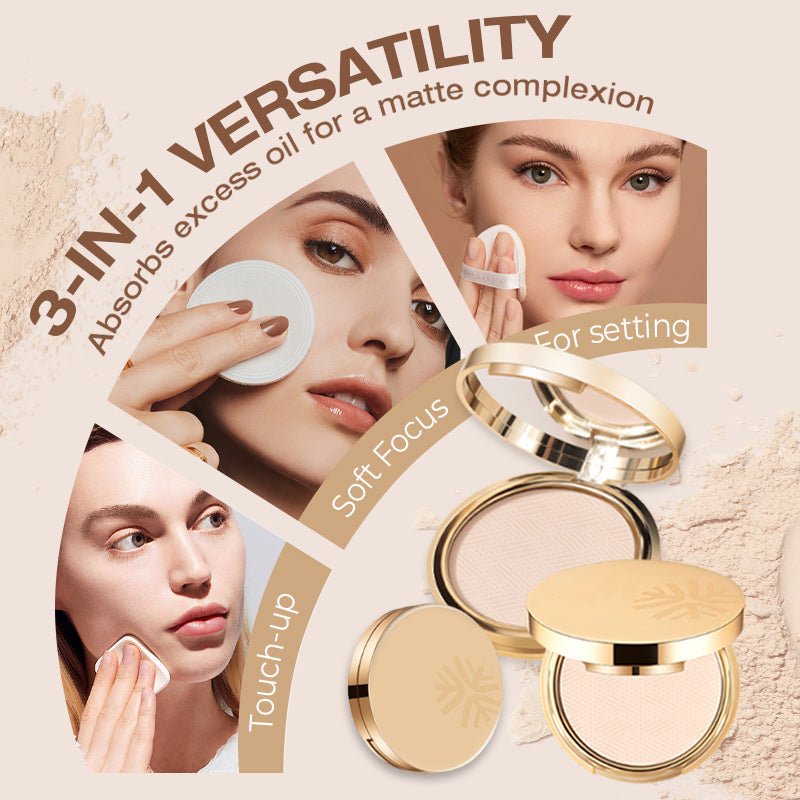 🥳2026 HOT SALE🥳💞50K+ SOLD! 🌸💧Waterproof Setting Matte Powder Compact🦋✅ - My Good Buys - 🥳2026 HOT SALE🥳💞50K+ SOLD! 🌸💧Waterproof Setting Matte Powder Compact🦋✅