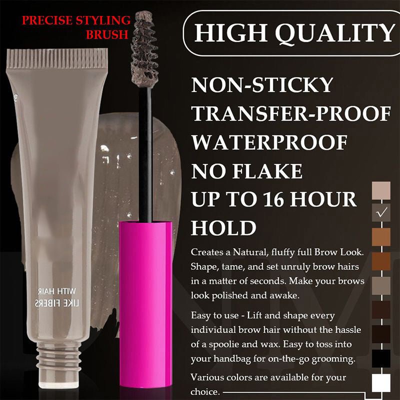 🥳2026 HOT SALE🥳💞50K+ SOLD!🔥Vegan Eyebrow Gel – 16H Wear, Buildable & Flake-Resistant - My Good Buys - 🥳2026 HOT SALE🥳💞50K+ SOLD!🔥Vegan Eyebrow Gel – 16H Wear, Buildable & Flake-Resistant