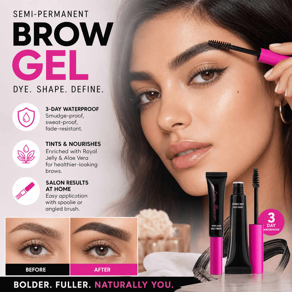 🥳2026 HOT SALE🥳💞50K+ SOLD!🔥Vegan Eyebrow Gel – 16H Wear, Buildable & Flake-Resistant - My Good Buys - 🥳2026 HOT SALE🥳💞50K+ SOLD!🔥Vegan Eyebrow Gel – 16H Wear, Buildable & Flake-Resistant