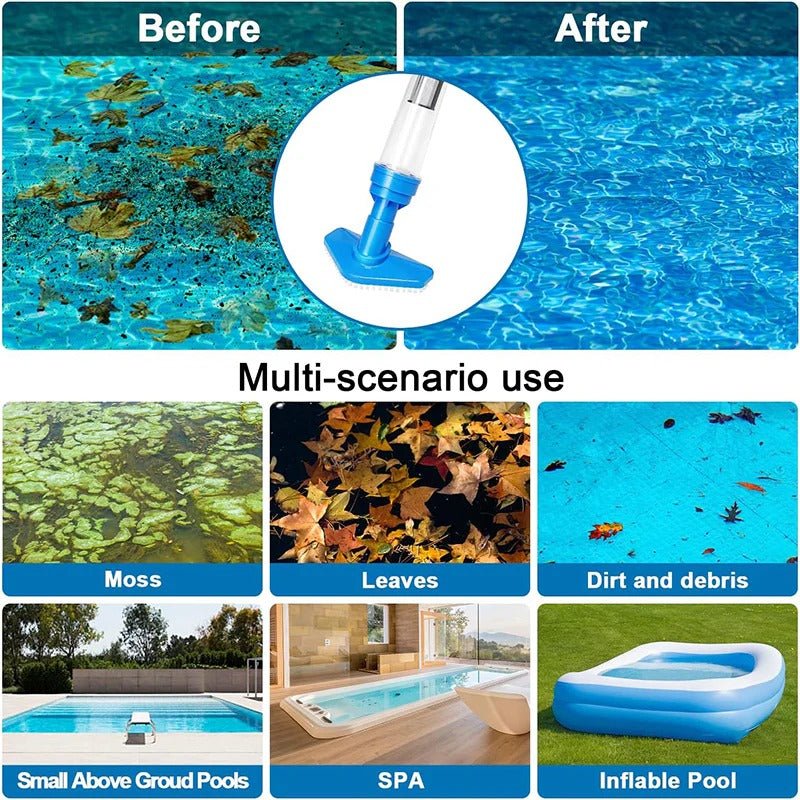 3 in 1 Cordless Rechargeable Pool Vacuum Cleaner - My Good Buys - 3 in 1 Cordless Rechargeable Pool Vacuum Cleaner