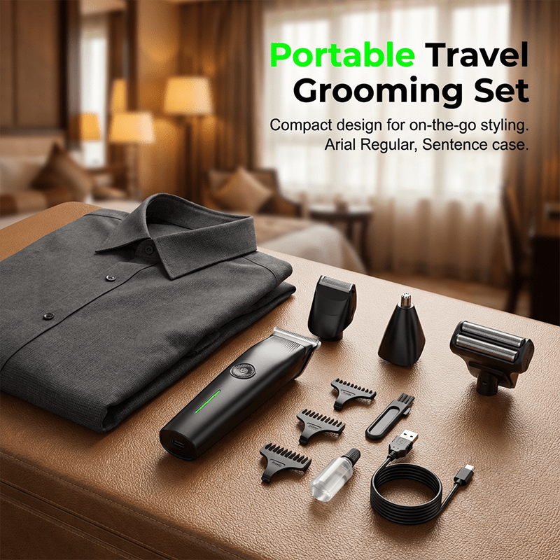 3-in-1 Electric Grooming Kit for Men - My Good Buys - 3-in-1 Electric Grooming Kit for Men