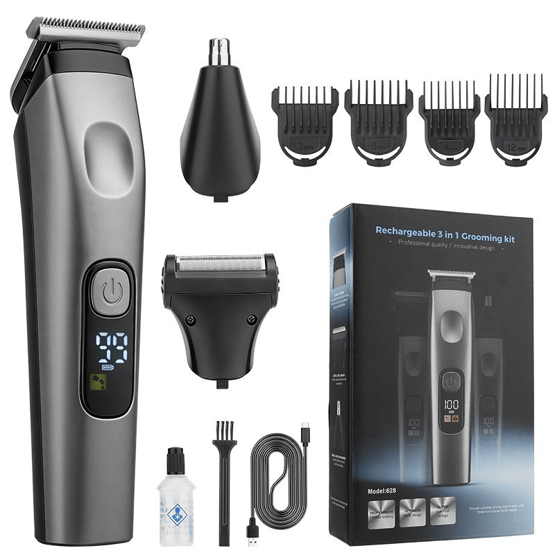 3-in-1 Electric Grooming Kit for Men - My Good Buys - 3-in-1 Electric Grooming Kit for Men