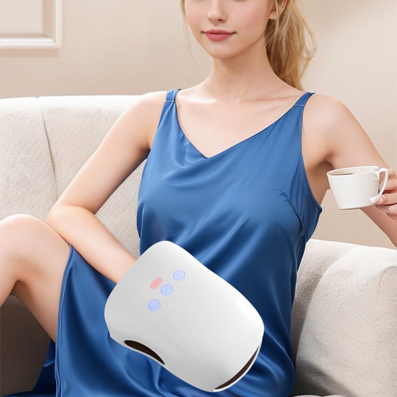 3-Speed Cordless Hand Massager with Heat & Compression - My Good Buys - 3-Speed Cordless Hand Massager with Heat & Compression