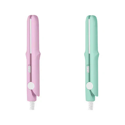🎁Hot Sale 49% OFF⏳2-in-1 Mini Curling Wand & Flat Iron Hair Straightener