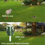 360° Animal Repellent Deterrent 3 in 1 - My Good Buys - 360° Animal Repellent Deterrent 3 in 1