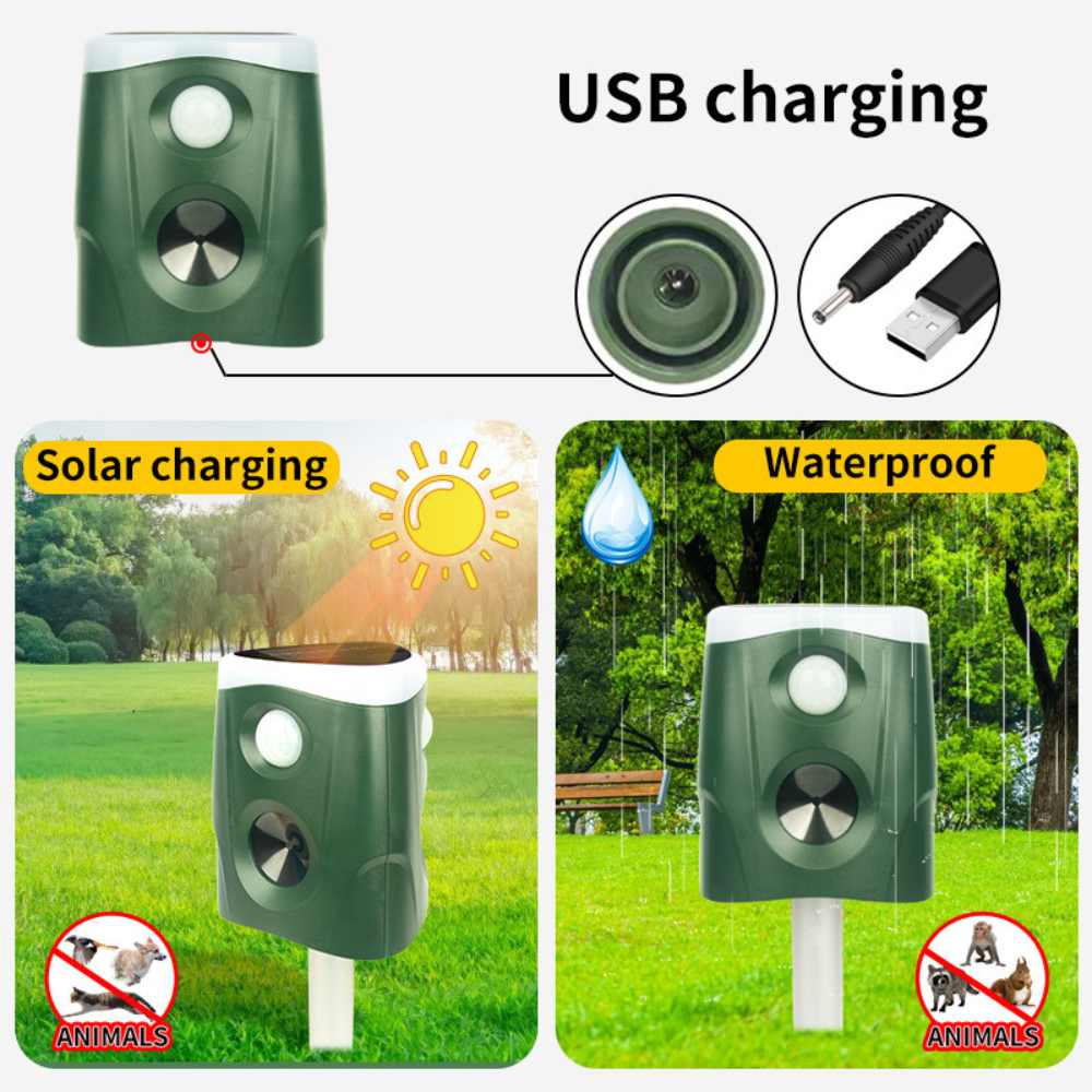 360° Animal Repellent Deterrent 3 in 1 - My Good Buys - 360° Animal Repellent Deterrent 3 in 1