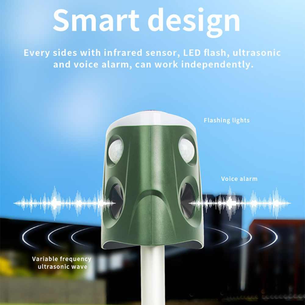 360° Animal Repellent Deterrent 3 in 1 - My Good Buys - 360° Animal Repellent Deterrent 3 in 1