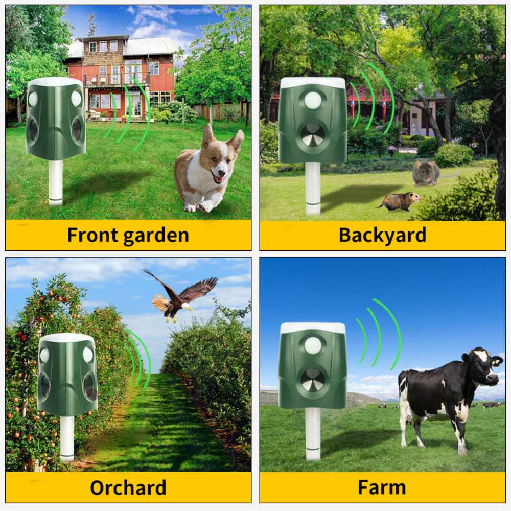 360° Animal Repellent Deterrent 3 in 1 - My Good Buys - 360° Animal Repellent Deterrent 3 in 1