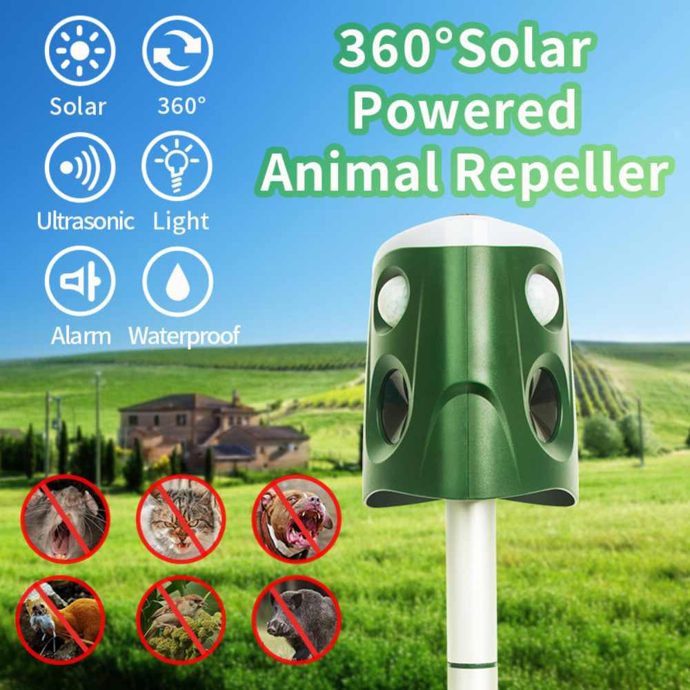 360° Animal Repellent Deterrent 3 in 1 - My Good Buys - 360° Animal Repellent Deterrent 3 in 1