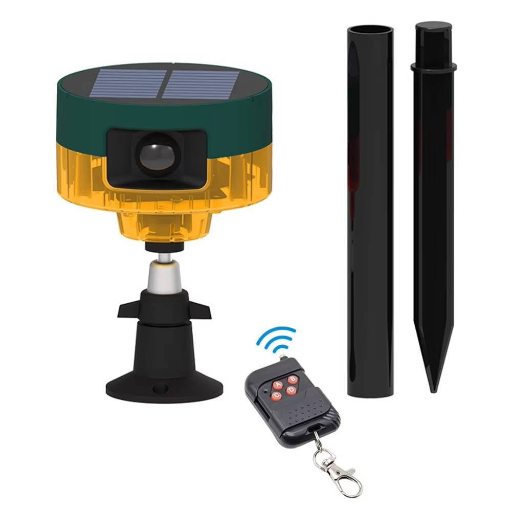360 Degree Solar Repeller For Pigeon Bird Wild Boar Rabbit Deer - My Good Buys - 360 Degree Solar Repeller For Pigeon Bird Wild Boar Rabbit Deer