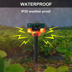 360 Degree Solar Repeller For Pigeon Bird Wild Boar Rabbit Deer - My Good Buys - 360 Degree Solar Repeller For Pigeon Bird Wild Boar Rabbit Deer