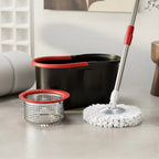 360° Spin Pro Mop & Bucket Set with Wringer - My Good Buys - 360° Spin Pro Mop & Bucket Set with Wringer