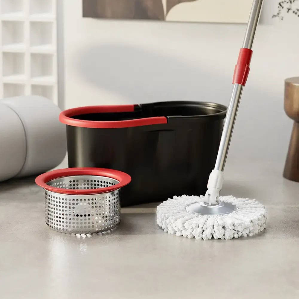 360° Spin Pro Mop & Bucket Set with Wringer - My Good Buys - 360° Spin Pro Mop & Bucket Set with Wringer
