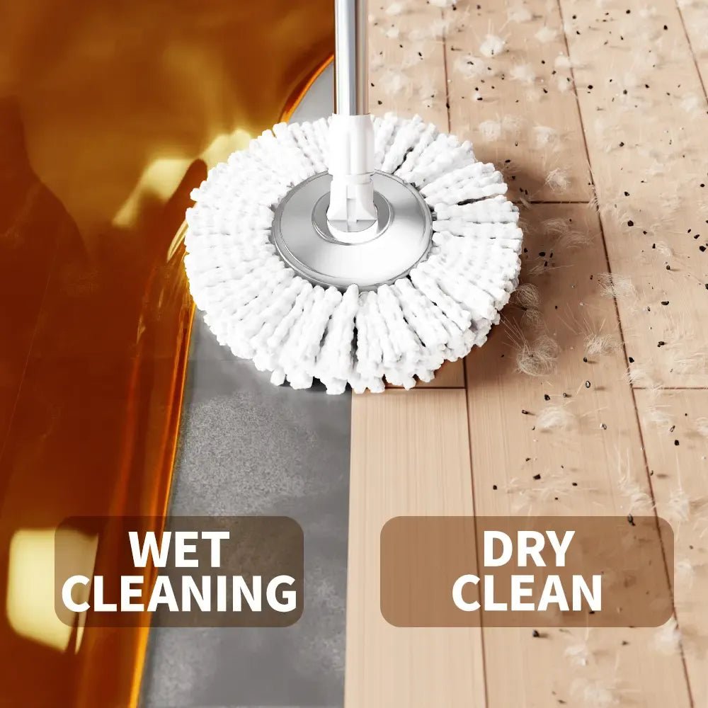 360° Spin Pro Mop & Bucket Set with Wringer - My Good Buys - 360° Spin Pro Mop & Bucket Set with Wringer