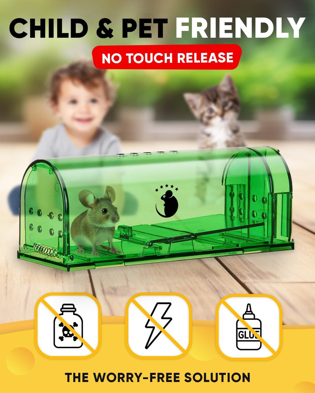 4-Pack Mouse Trap - My Good Buys - 4-Pack Mouse Trap