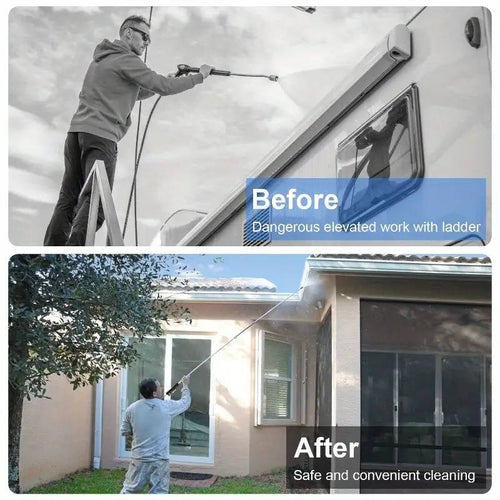 4000 PSI Telescoping High Pressure Power Washer Extension Wands For Gutter & Roof Drainage & Walls Cleaning - My Good Buys - 4000 PSI Telescoping High Pressure Power Washer Extension Wands For Gutter & Roof Drainage & Walls Cleaning
