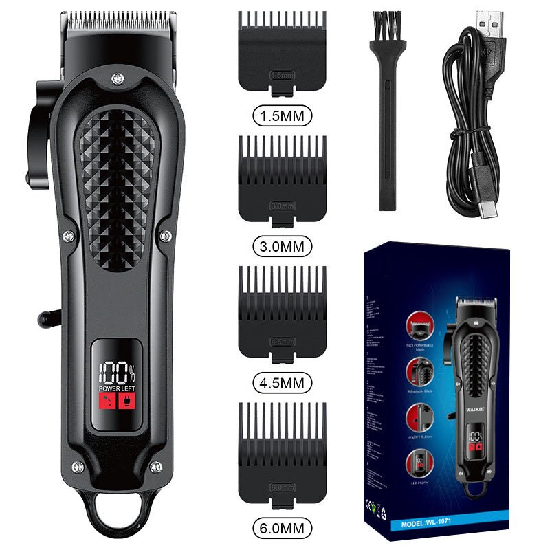 💇 50% OFF! 📣 Durable & Sharp Electric Hair Clipper Set – Self-Sharpening Blades, Quiet Brushless Motor & Smart Display Screen ✂️ - My Good Buys - 💇 50% OFF! 📣 Durable & Sharp Electric Hair Clipper Set – Self-Sharpening Blades, Quiet Brushless Motor & Smart Display Screen ✂️