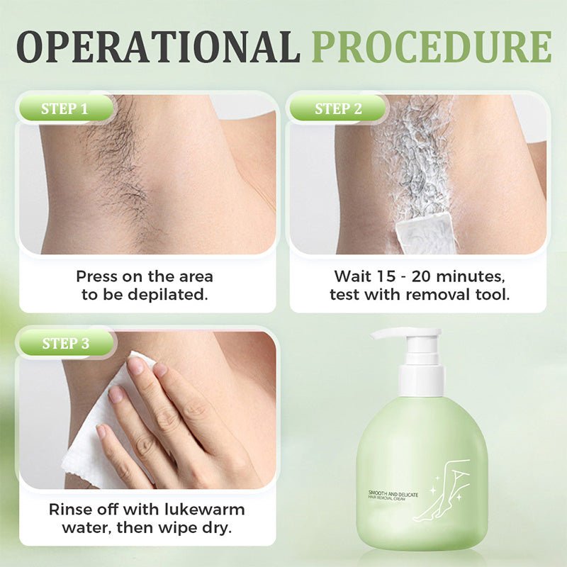 🏖️50% OFF⚡50K+ SOLD💕🎁Gentle and Non-Irritating Hair Removal Cream - My Good Buys - 🏖️50% OFF⚡50K+ SOLD💕🎁Gentle and Non-Irritating Hair Removal Cream