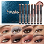 🎄50K+ SOLD! 🎁✨8 Colors Glitter Eyeshadow Stick Waterproof & Long-Wearing & Multi-Use - My Good Buys - 🎄50K+ SOLD! 🎁✨8 Colors Glitter Eyeshadow Stick Waterproof & Long-Wearing & Multi-Use