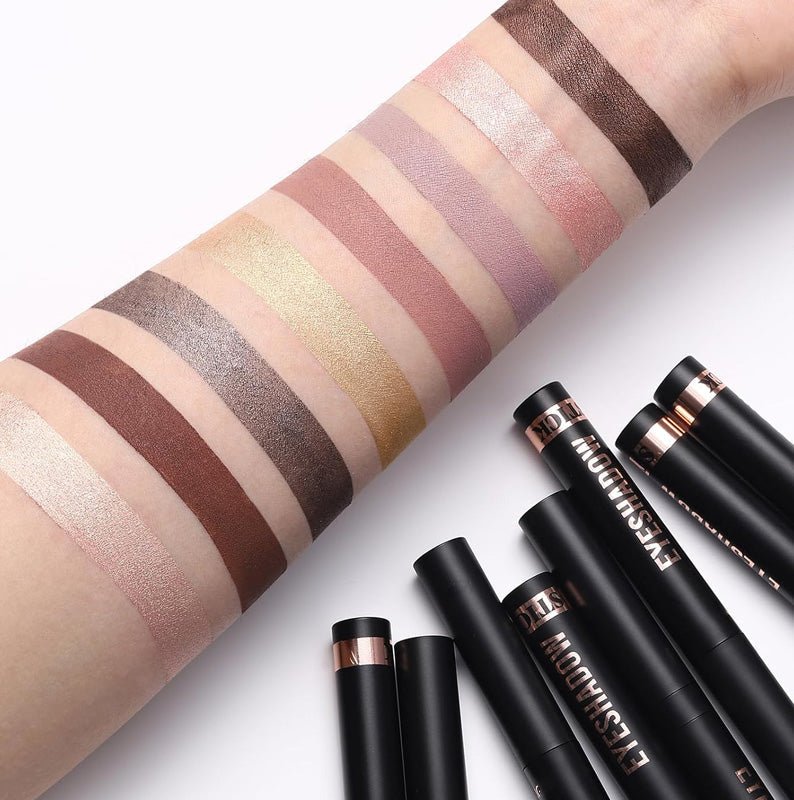 🎄50K+ SOLD! 🎁✨8 Colors Glitter Eyeshadow Stick Waterproof & Long-Wearing & Multi-Use - My Good Buys - 🎄50K+ SOLD! 🎁✨8 Colors Glitter Eyeshadow Stick Waterproof & Long-Wearing & Multi-Use
