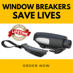 🔥2-in-1 Emergency Window Breaker & Seatbelt Cutter